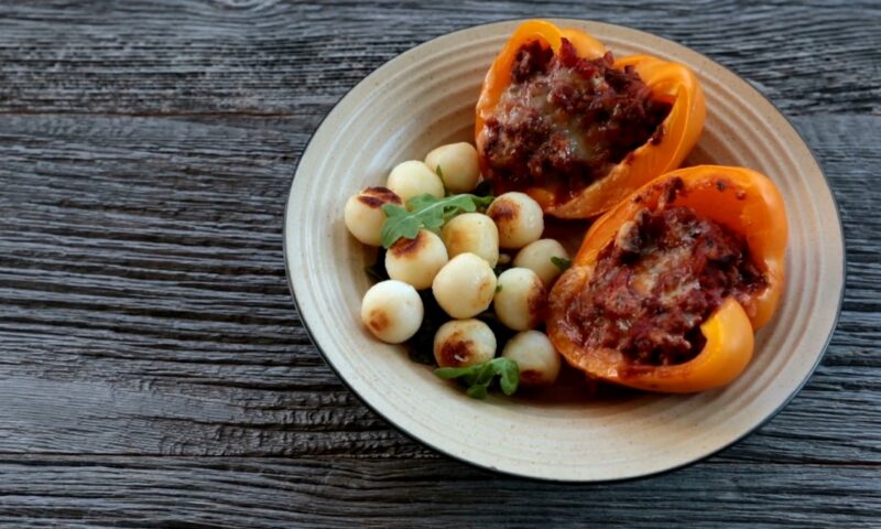 Stuffed Peppers in air fryer