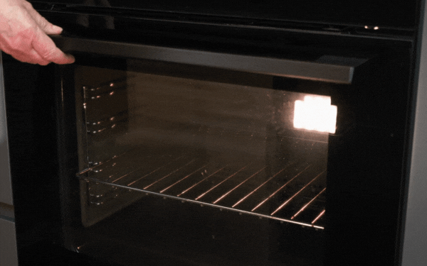 empty oven